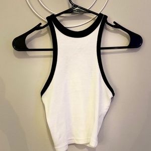 Black and white shirt